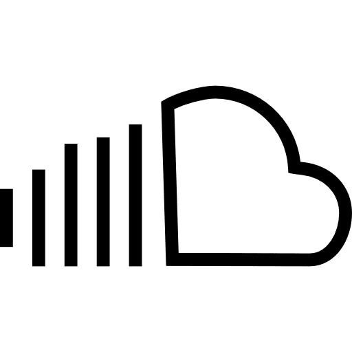 Soundcloud logo social network logotype icon