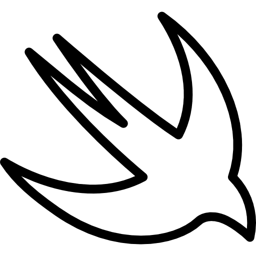 Swift brand logos social media icon