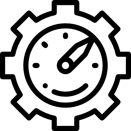 Engine gears time and date construction icon Engine gears time and date construction icon