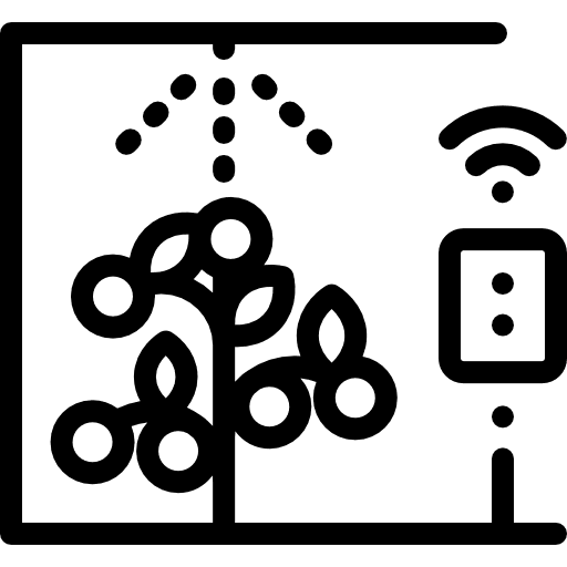 Smart farm smart farm automatic irrigation system icon Smart farm smart farm automatic irrigation system icon