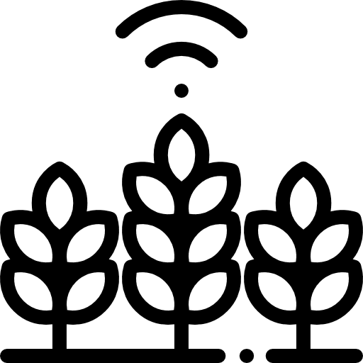 Wheat signal cereal grain icon Wheat signal cereal grain icon