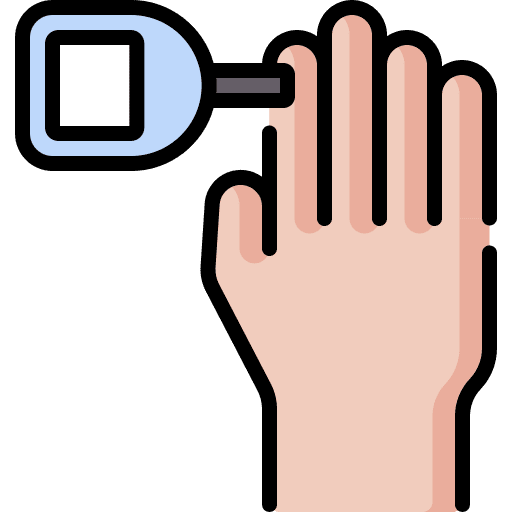 Diabetes glucose meter glucose blood test icon Diabetes glucose meter glucose blood test icon