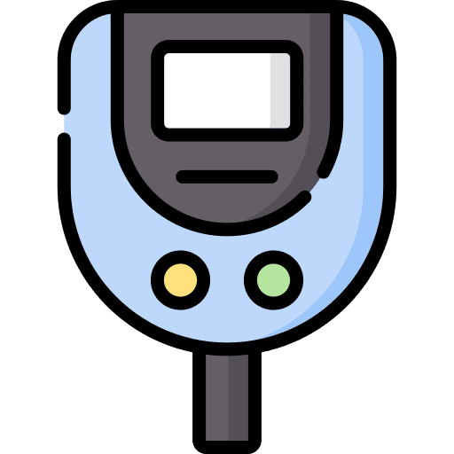 Glucometer glucosemeter glucometer healthcare and medical icon Glucometer glucosemeter glucometer healthcare and medical icon