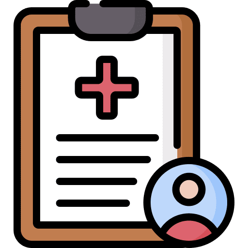 Medical report medical report seo report healthcare and medical icon Medical report medical report seo report healthcare and medical icon