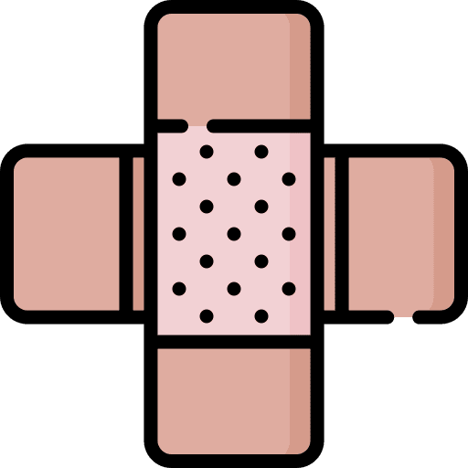 Bandage plaster healthcare and medical bandage icon Bandage plaster healthcare and medical bandage icon