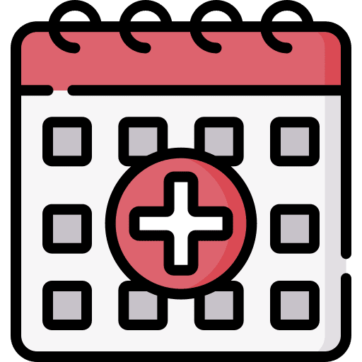 Calendar quarantine covid 19 sickness icon Calendar quarantine covid 19 sickness icon