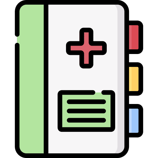 Medical file diagnosis clinic clipboard icon Medical file diagnosis clinic clipboard icon