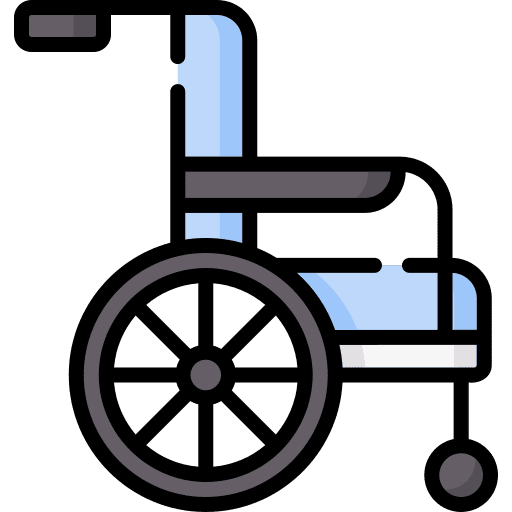 Wheelchair healthcare and medical disabled people accessibility icon Wheelchair healthcare and medical disabled people accessibility icon