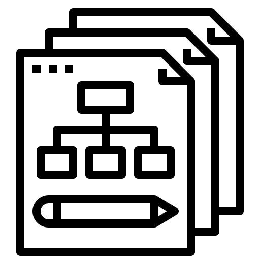 Diagram organization infographics marketing icon Diagram organization infographics marketing icon