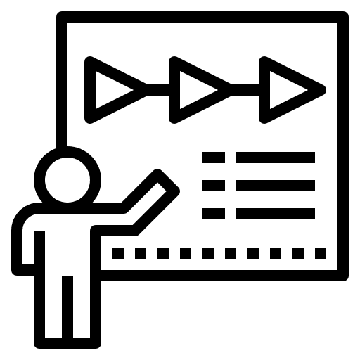 Presentation report presentation business icon Presentation report presentation business icon