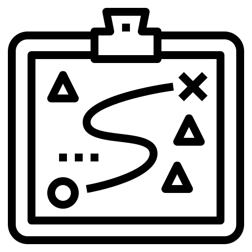 Strategy business and finance game scheme icon Strategy business and finance game scheme icon