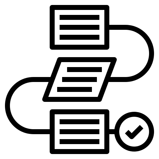 Workflow workflow sequence business icon Workflow workflow sequence business icon