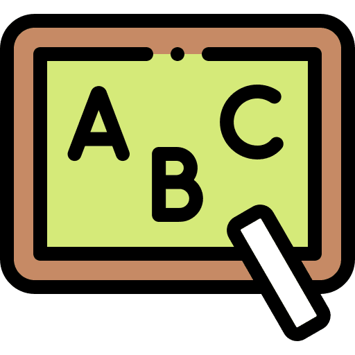 Blackboard education learn abc icon