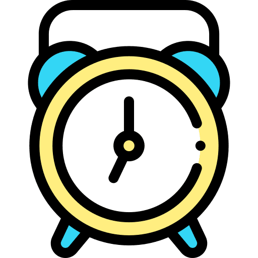 Clock table clock time clock icon