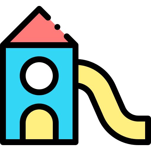 Playground playtime entertainment childhood icon