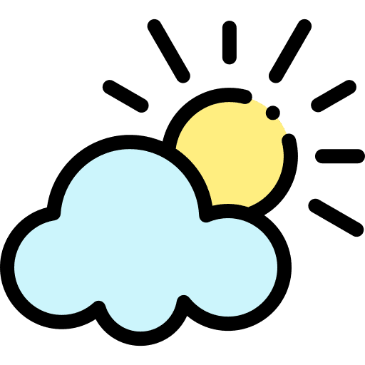 Weather sky haw weather meteorology icon