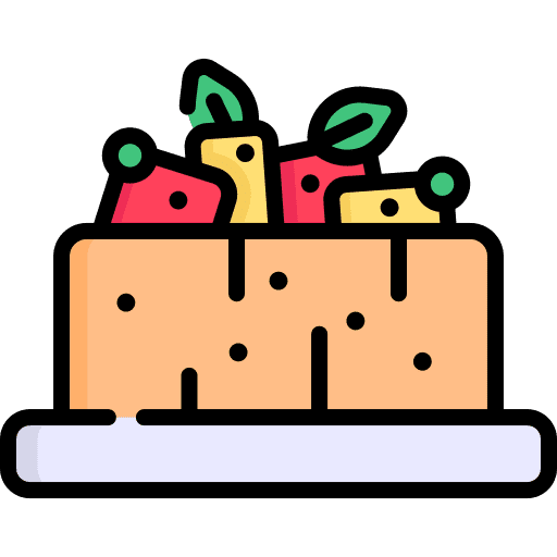 Bruschetta italian food food bruschetta icon