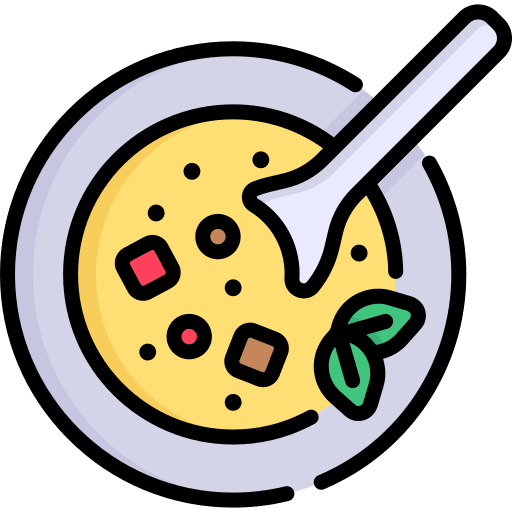 Soup meal dish soup icon
