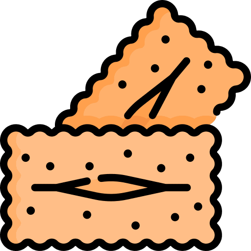 Chiacchiere italian food sweet food nutrition icon