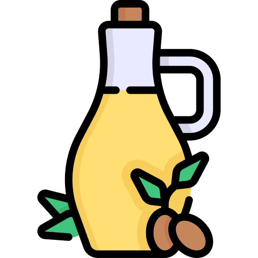 Olive oil olive oil jar organic icon