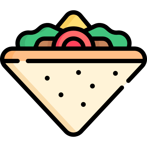 Sandwich food and restaurant sandwich meal icon