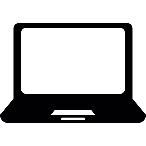 Laptop technology computer portable icon