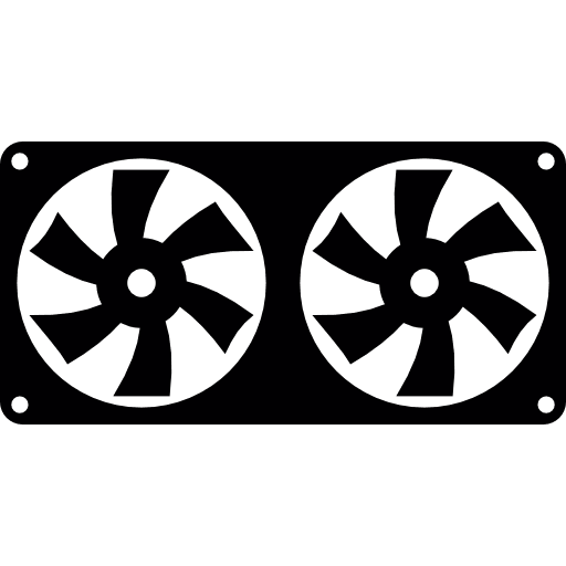 Fans cool cinema cooler icon