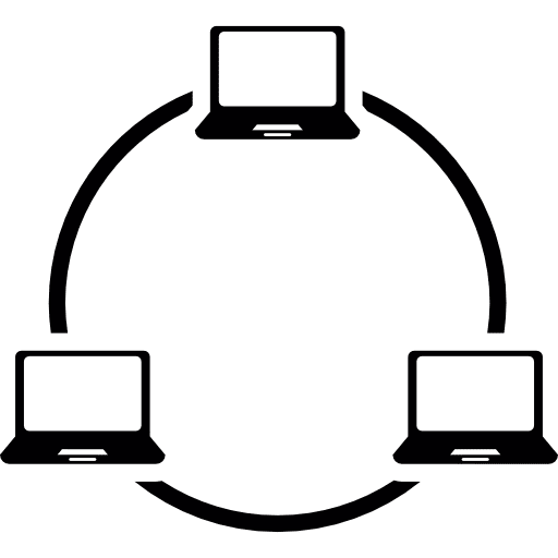 Laptops computers computing networking icon