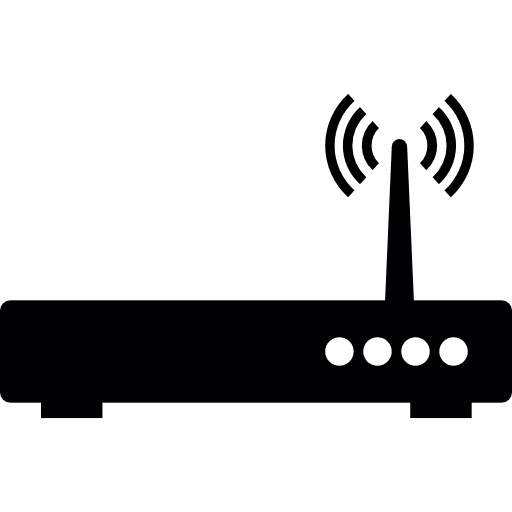 Router technology connection computer icon