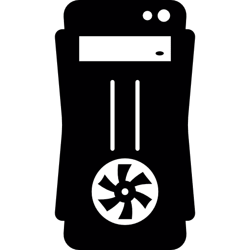 Computer cpu desktop computer tower icon