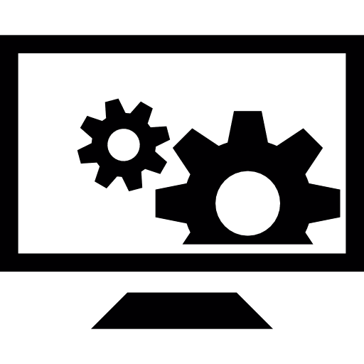 Television installment plan system screen icon