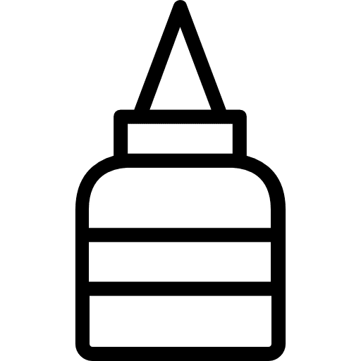 Glue liquid tools and utensils business and finance icon Glue liquid tools and utensils business and finance icon