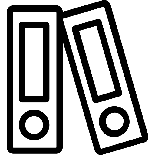 Storage storage material folder icon