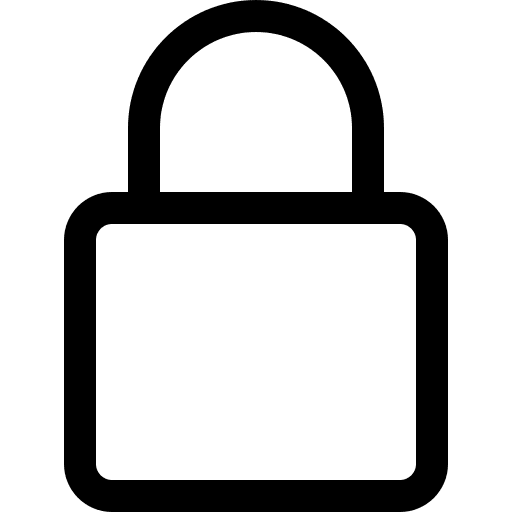 Lock interface unlocked tools and utensils icon