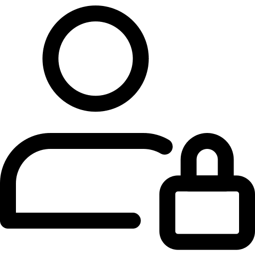 User login seo and web website icon