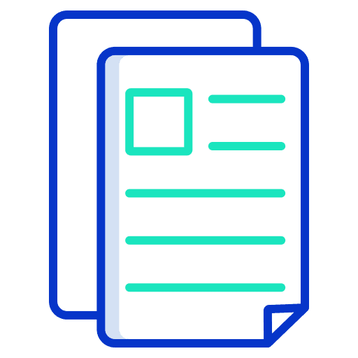 Document text archive multimedia icon