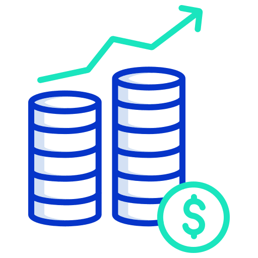 Economy increase growth economy icon