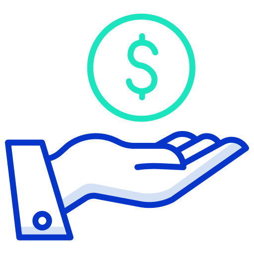 Profit charges ebitda dollar icon