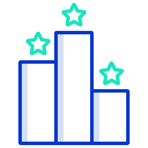 Business statistics business and finance browser icon
