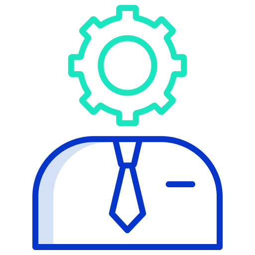 Corporate management corporate business icon