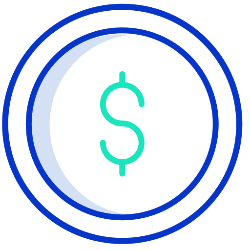 Dollar cash money business and finance icon