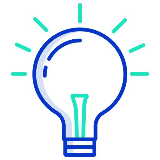 Idea foco illumination idea icon