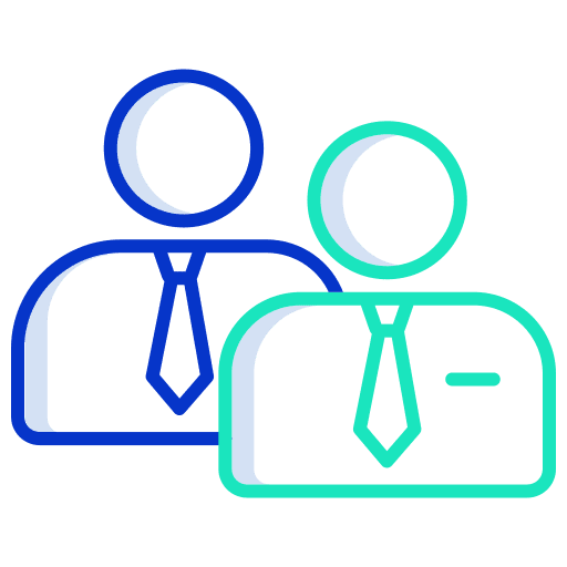 Team work working team work business and finance icon