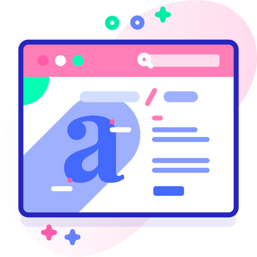 User interface business and finance section browser icon User interface business and finance section browser icon