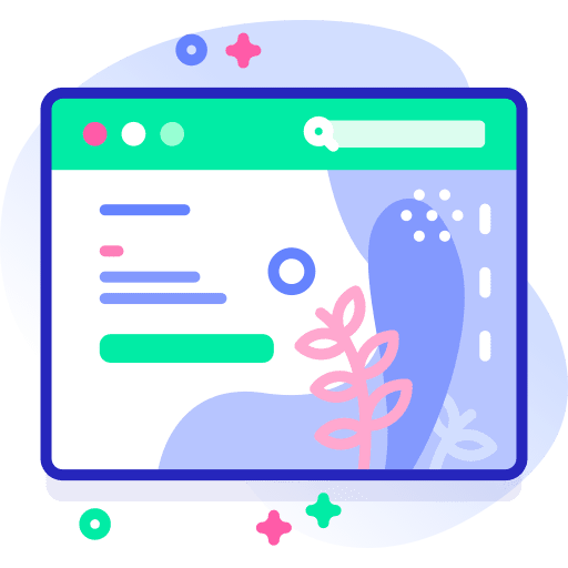 User interface business and finance section design icon User interface business and finance section design icon