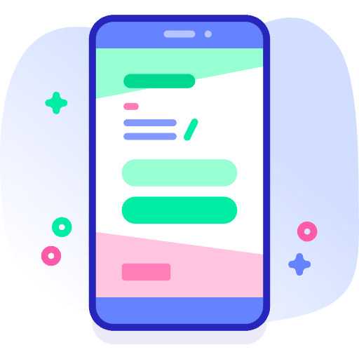 User interface ui smartphone design icon