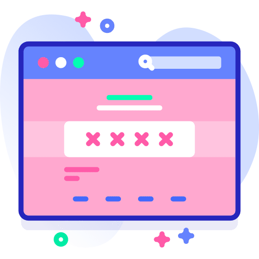 User interface layout section design icon User interface layout section design icon