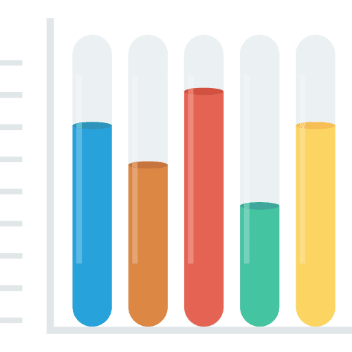 Bar graph bars chart stats graph icon