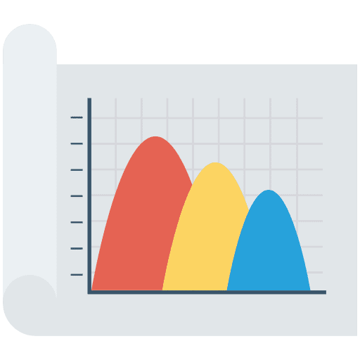 Line chart line line chart chart icon