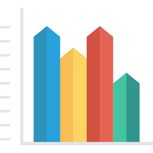Bar chart bar chart stats graph icon